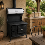 Ocotillo Cast-Iron Wood-Burning Stove