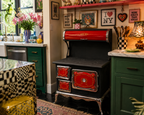 Ruby Cast-Iron Wood-Burning Stove
