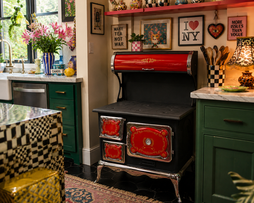 Ruby Cast-Iron Wood-Burning Stove