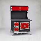 Ruby Cast-Iron Wood-Burning Stove