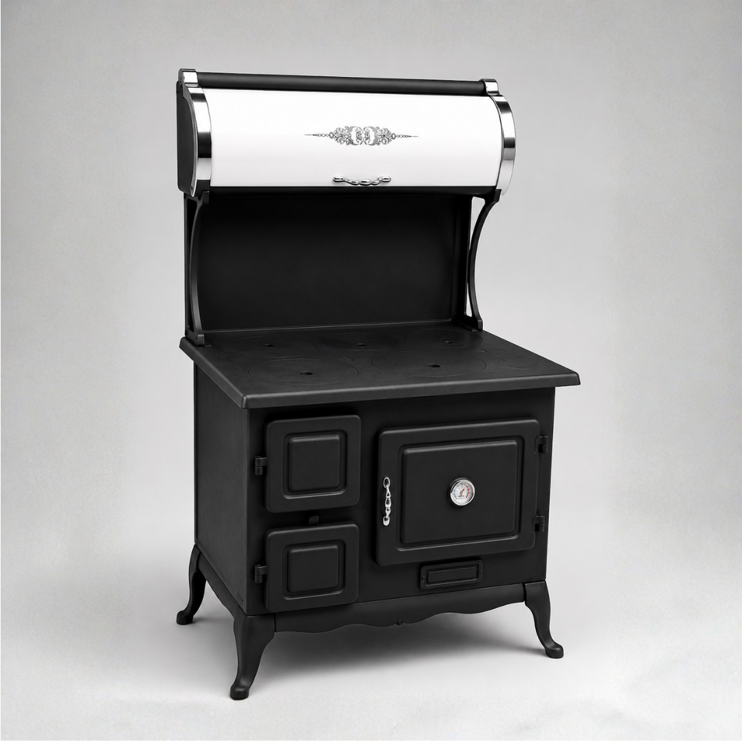 Ocotillo Cast-Iron Wood-Burning Stove
